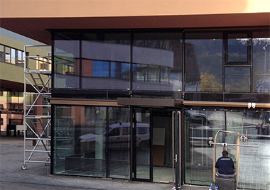 vetrox, glaskratzer entfernen, glasreparatur, verkratztes glas, glasschutz, esg, vsg, isolierglas, glasoberfläche, float, brandschutzglas